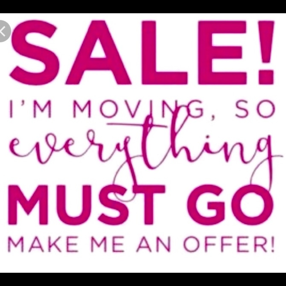 All items no offers off the table. bundle/bag!